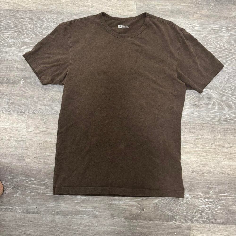 Gap brown cotton t shirt